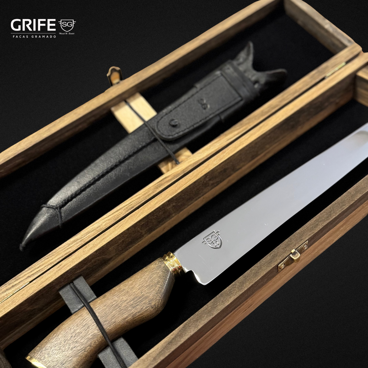 Faca Campeira Com Baú