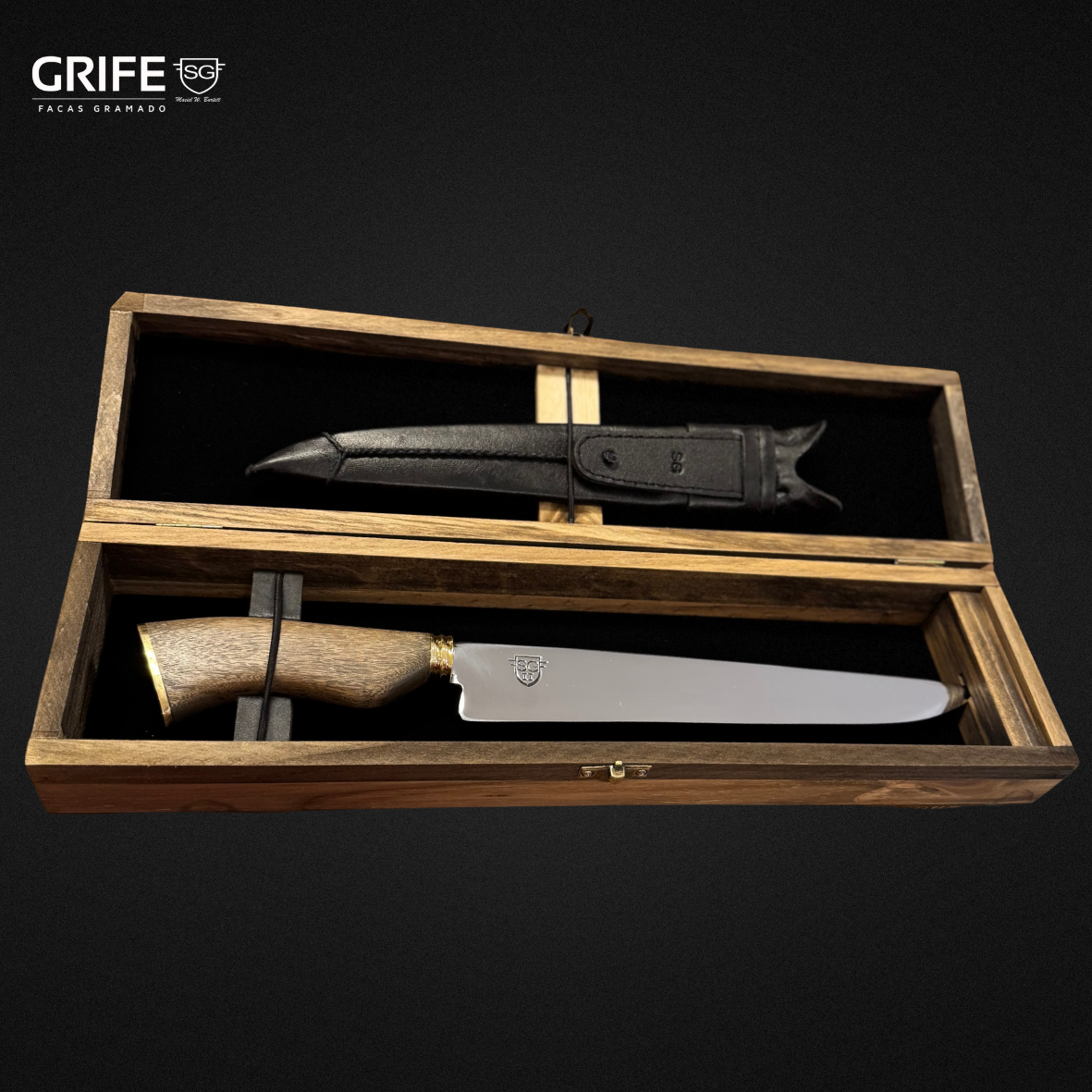 Faca Campeira Com Baú