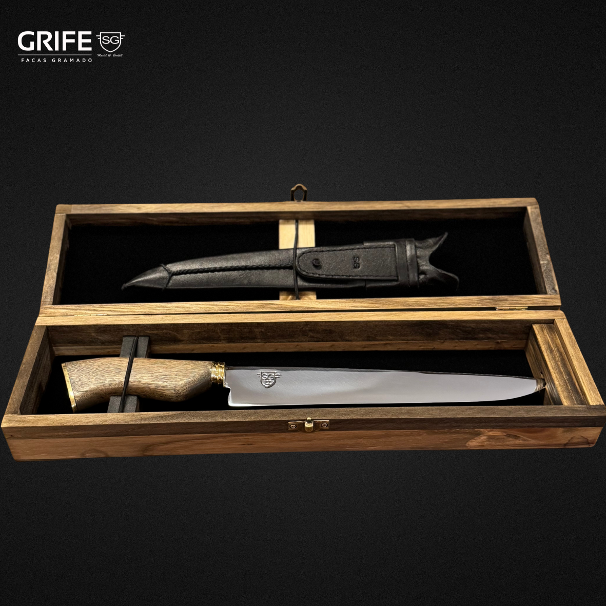 Faca Campeira Com Baú