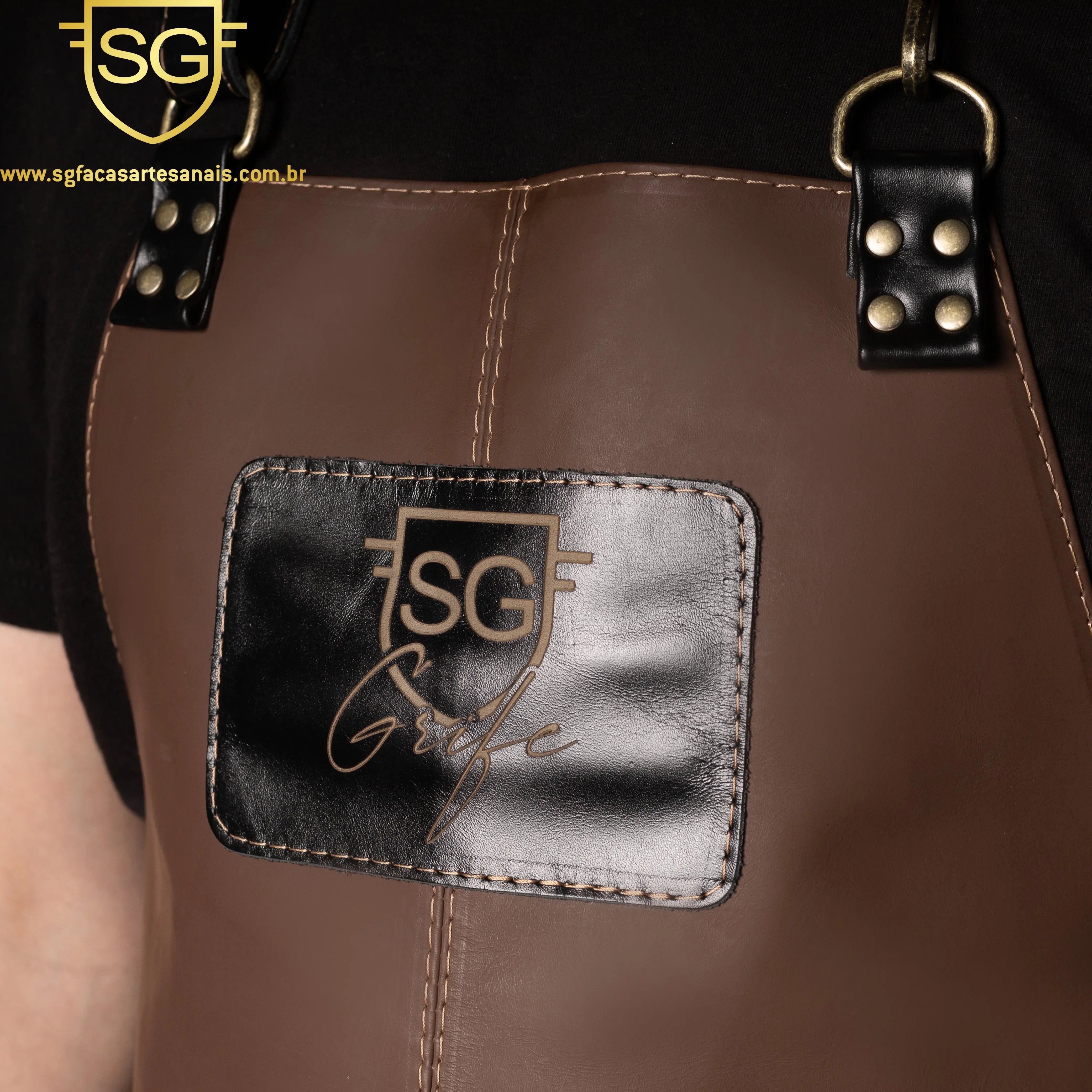 Avental de Couro Americano SG