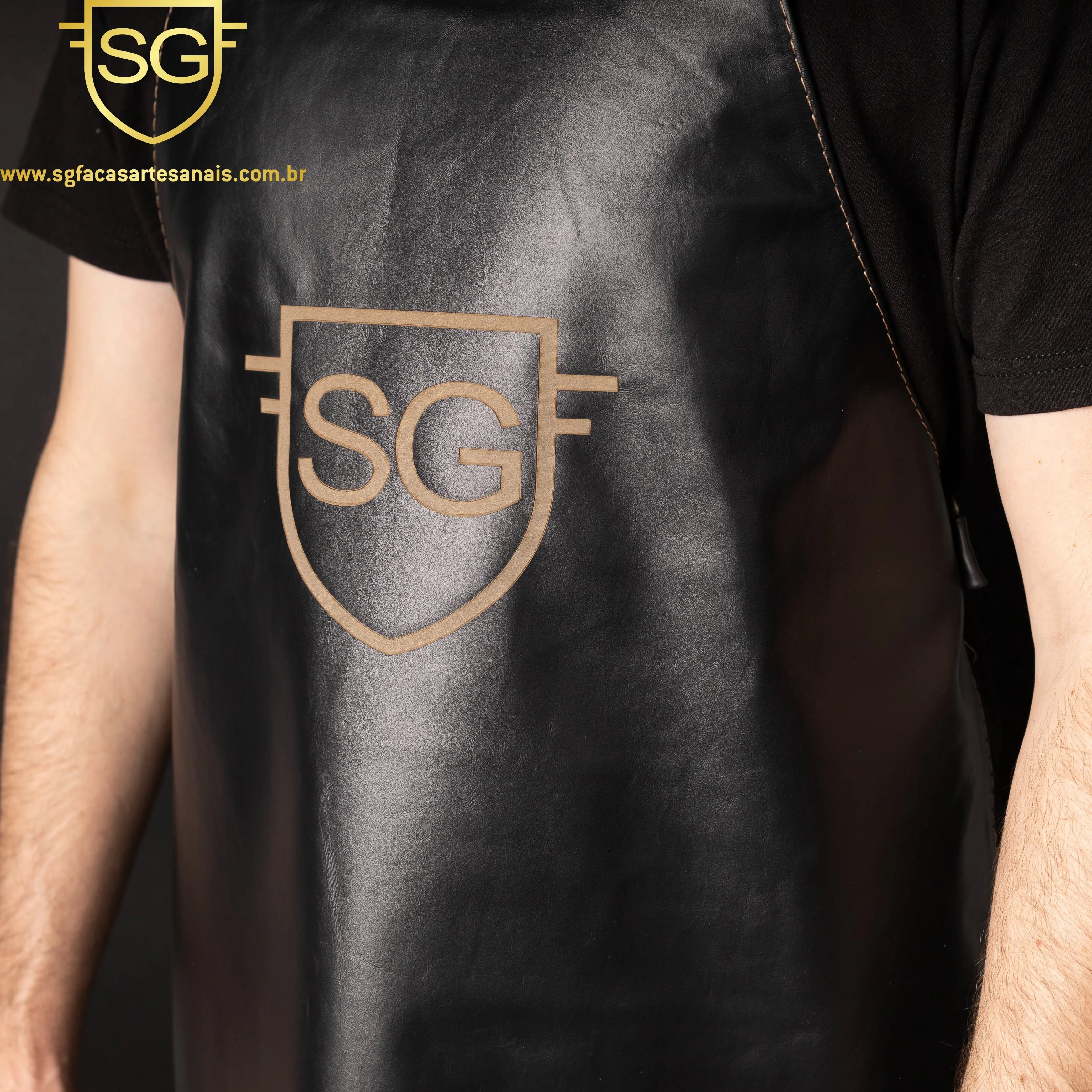 Avental de Couro - Parrilero SG