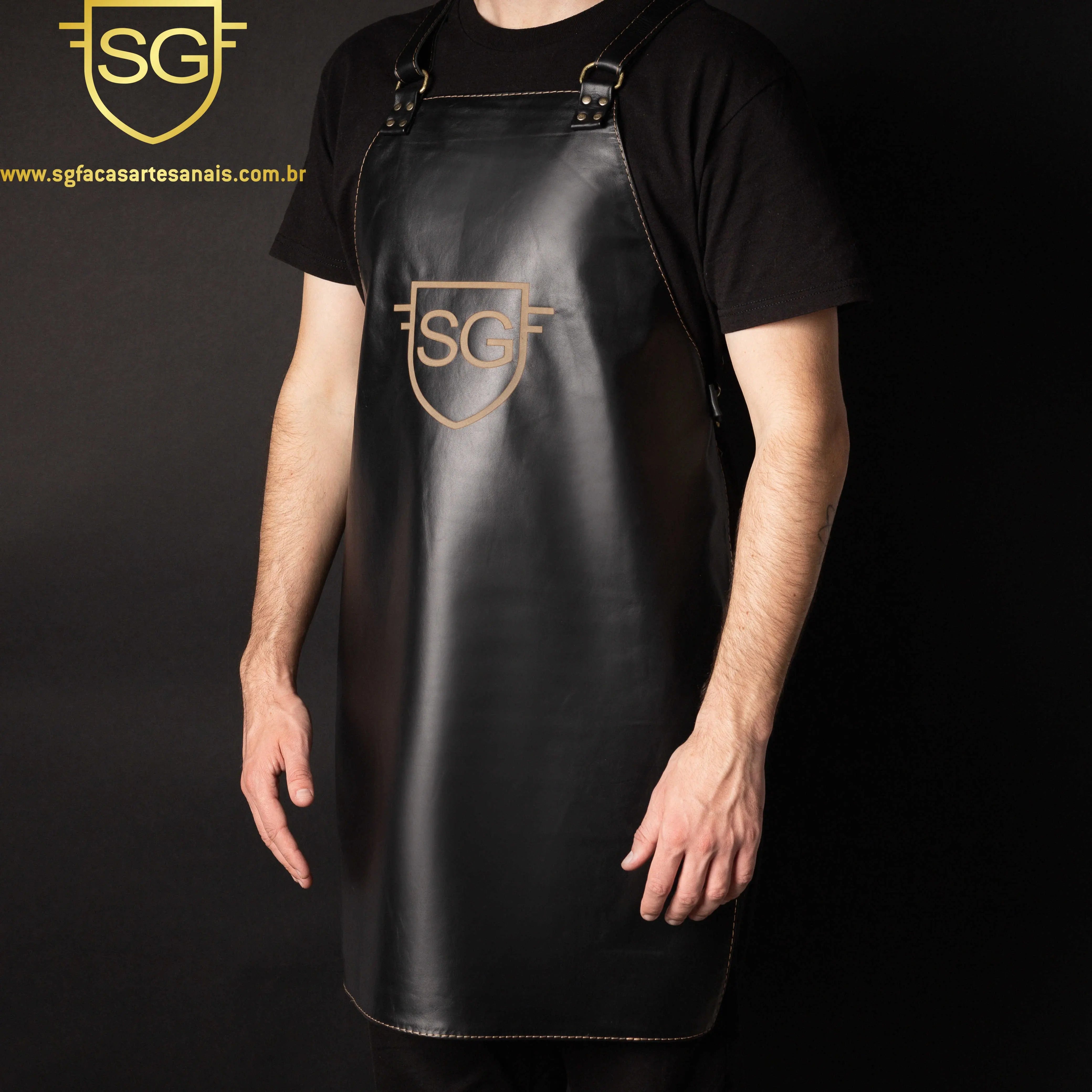 Avental de Couro - Parrilero SG