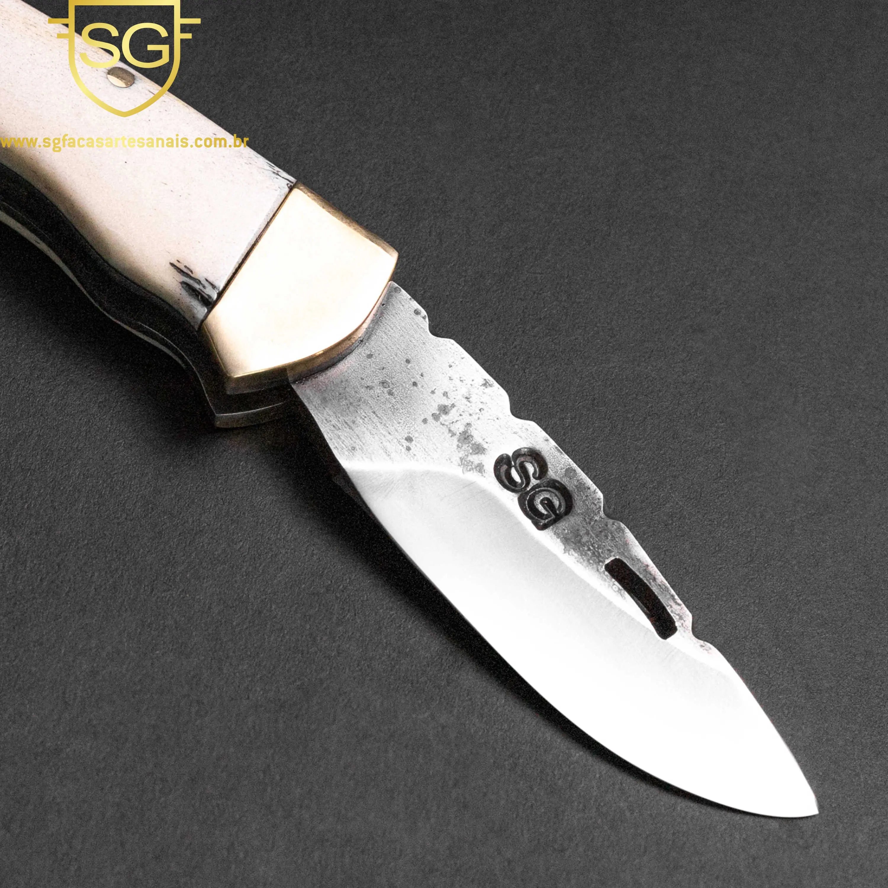 Canivete Forjado- Osso