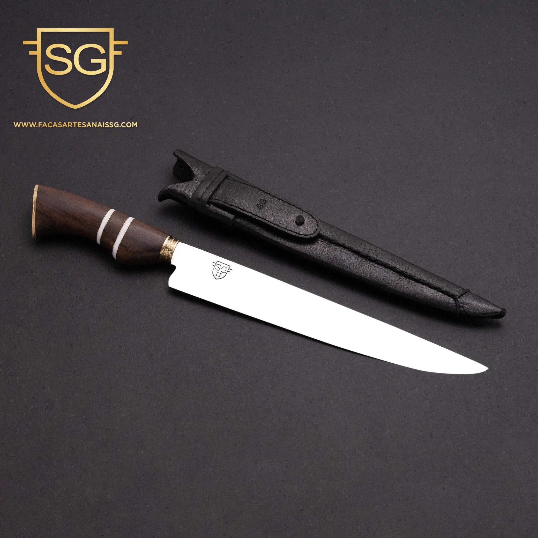 Faca Campeira Premium Ponta Fina