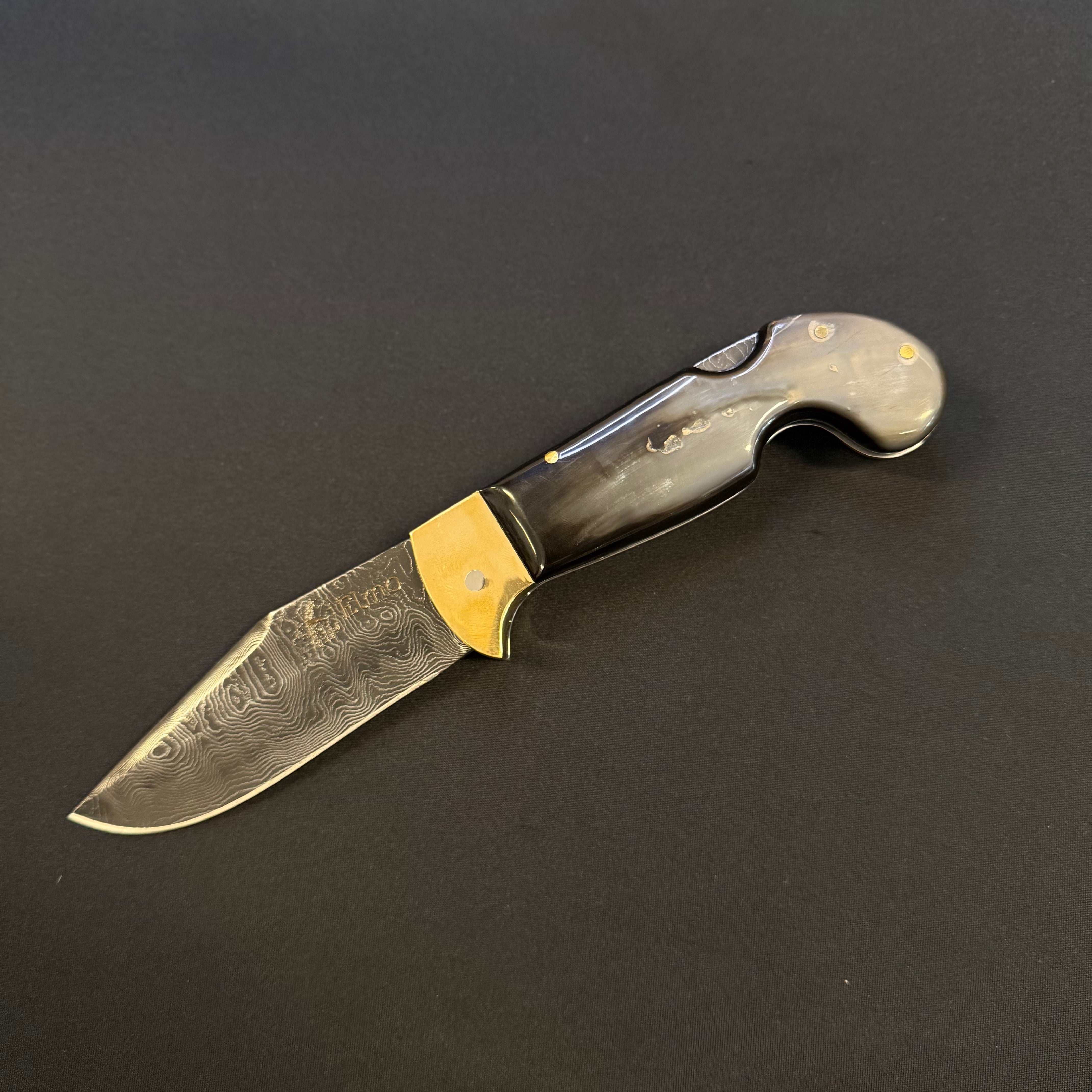 Canivetes em Aço Damasco - Elmo