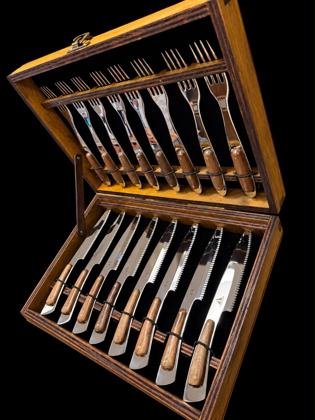 Conjunto de talher - Exclusividade Grife Facas Gramado