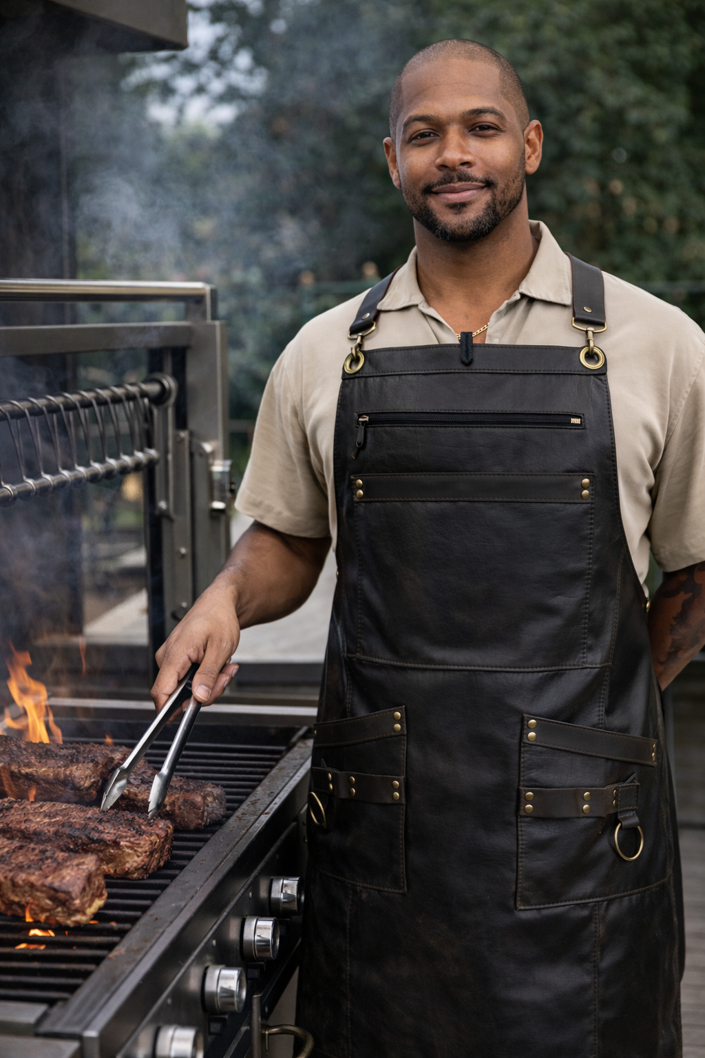 Avental de Couro legítimo