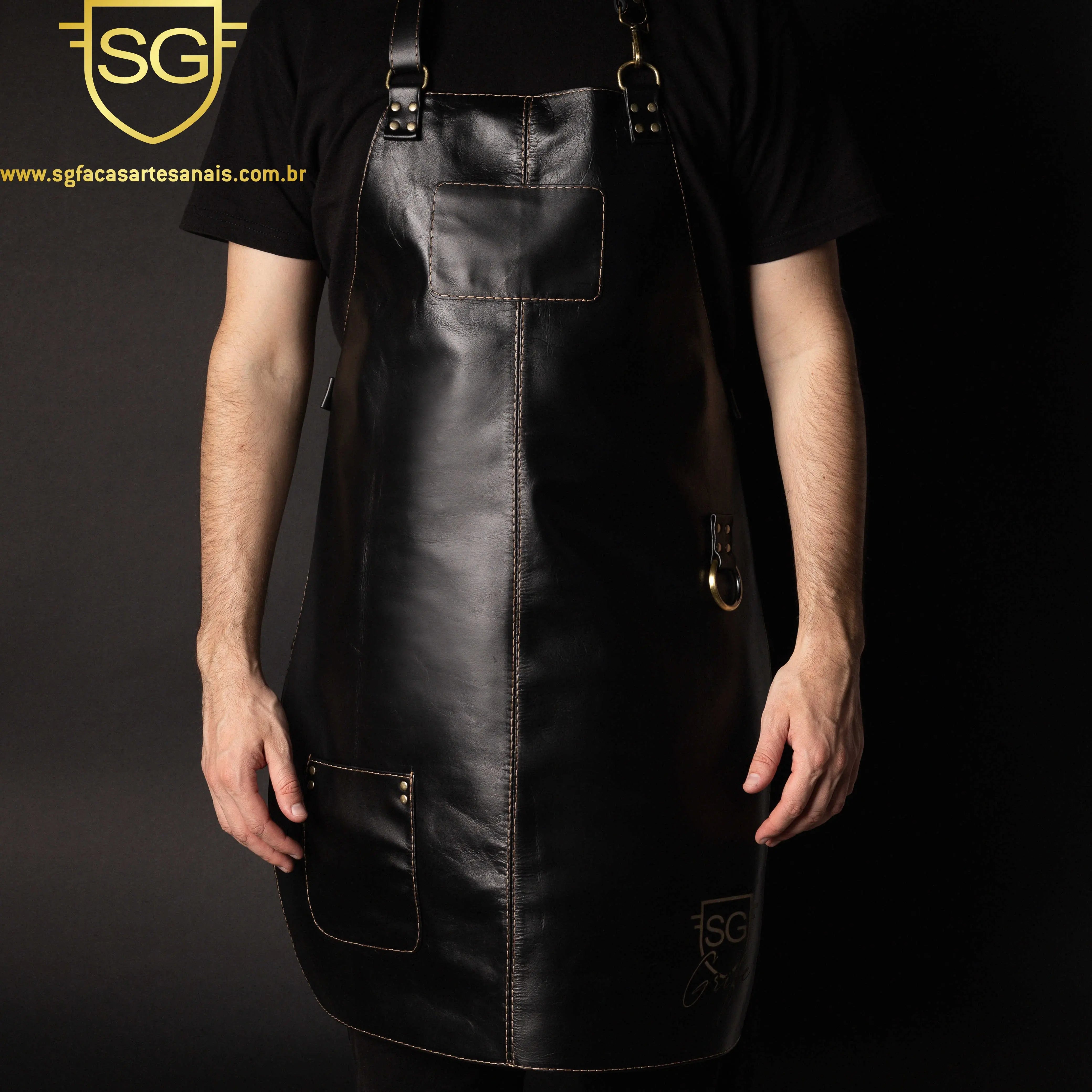 Avental de Couro Americano SG
