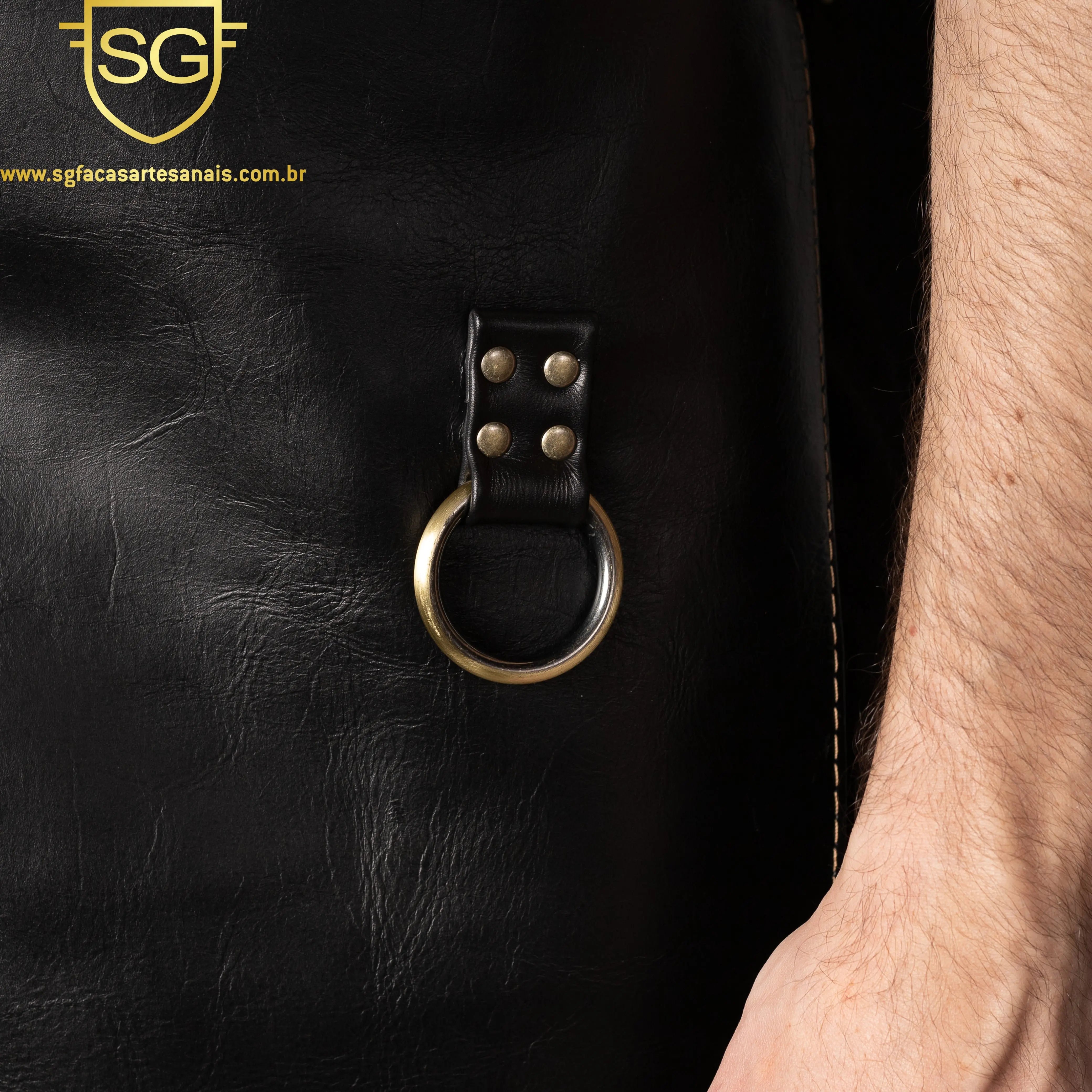 Avental de Couro Americano SG