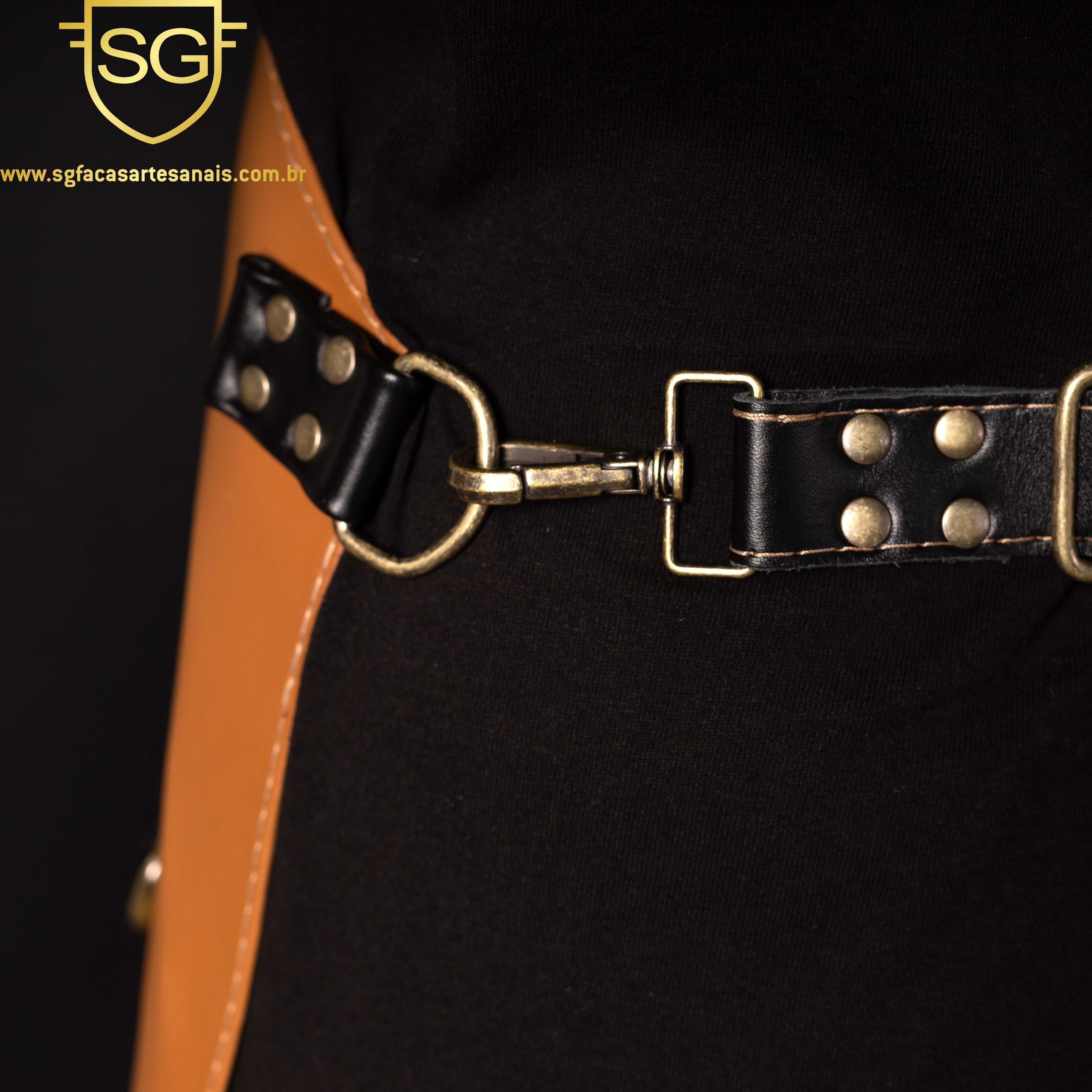 Avental  de Couro - Brasileiro SG