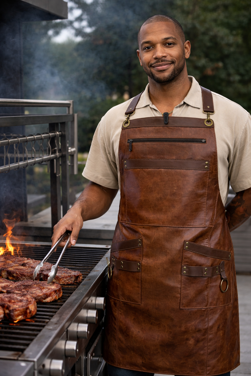 Avental de Couro legítimo