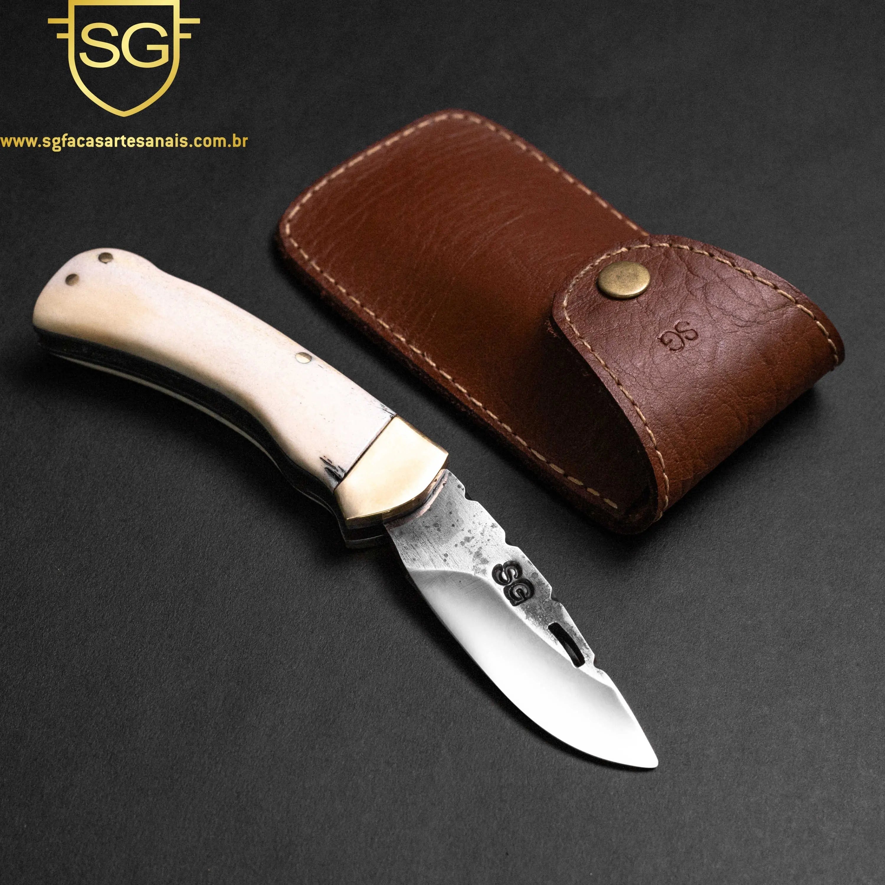 Canivete Forjado- Osso