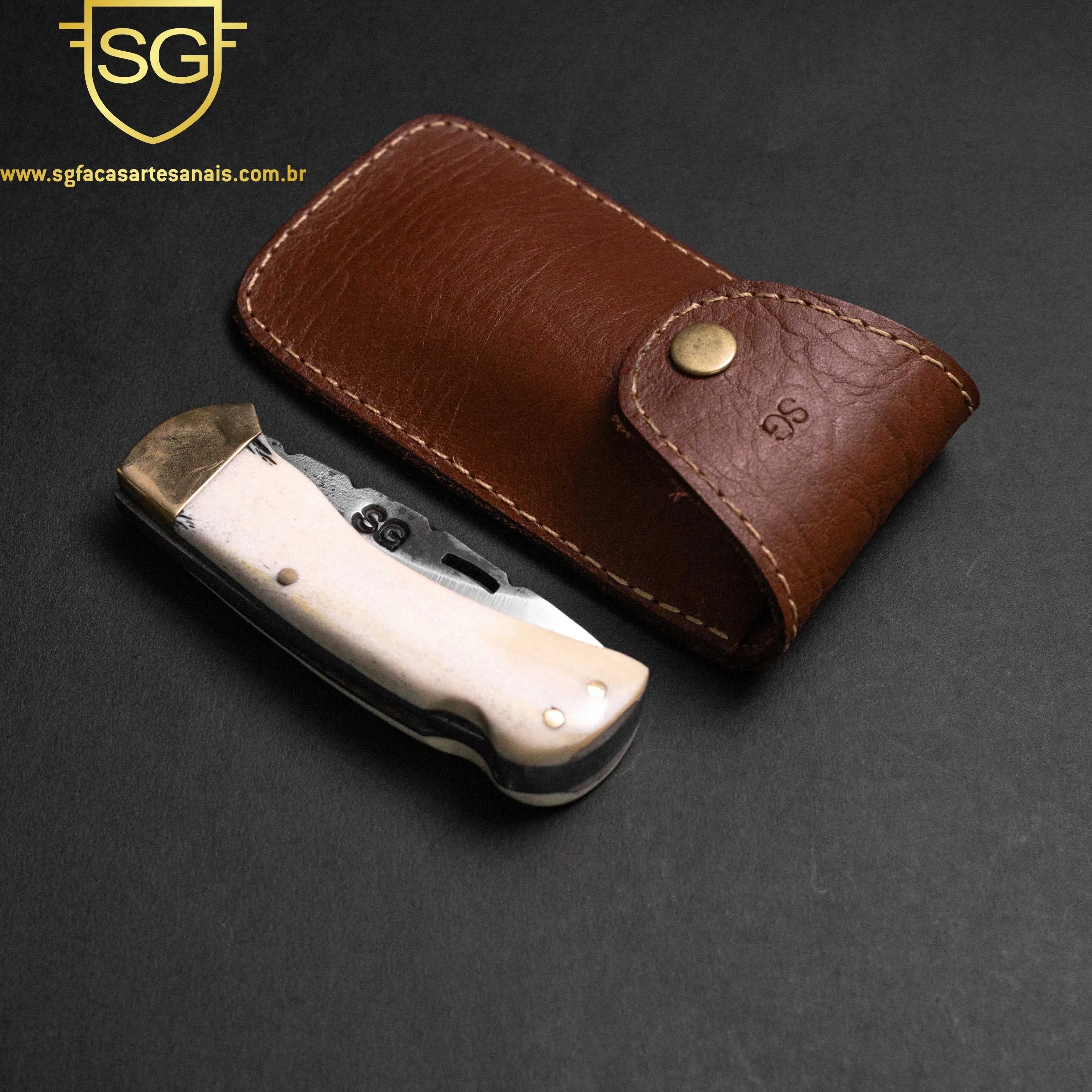 Canivete Forjado- Osso