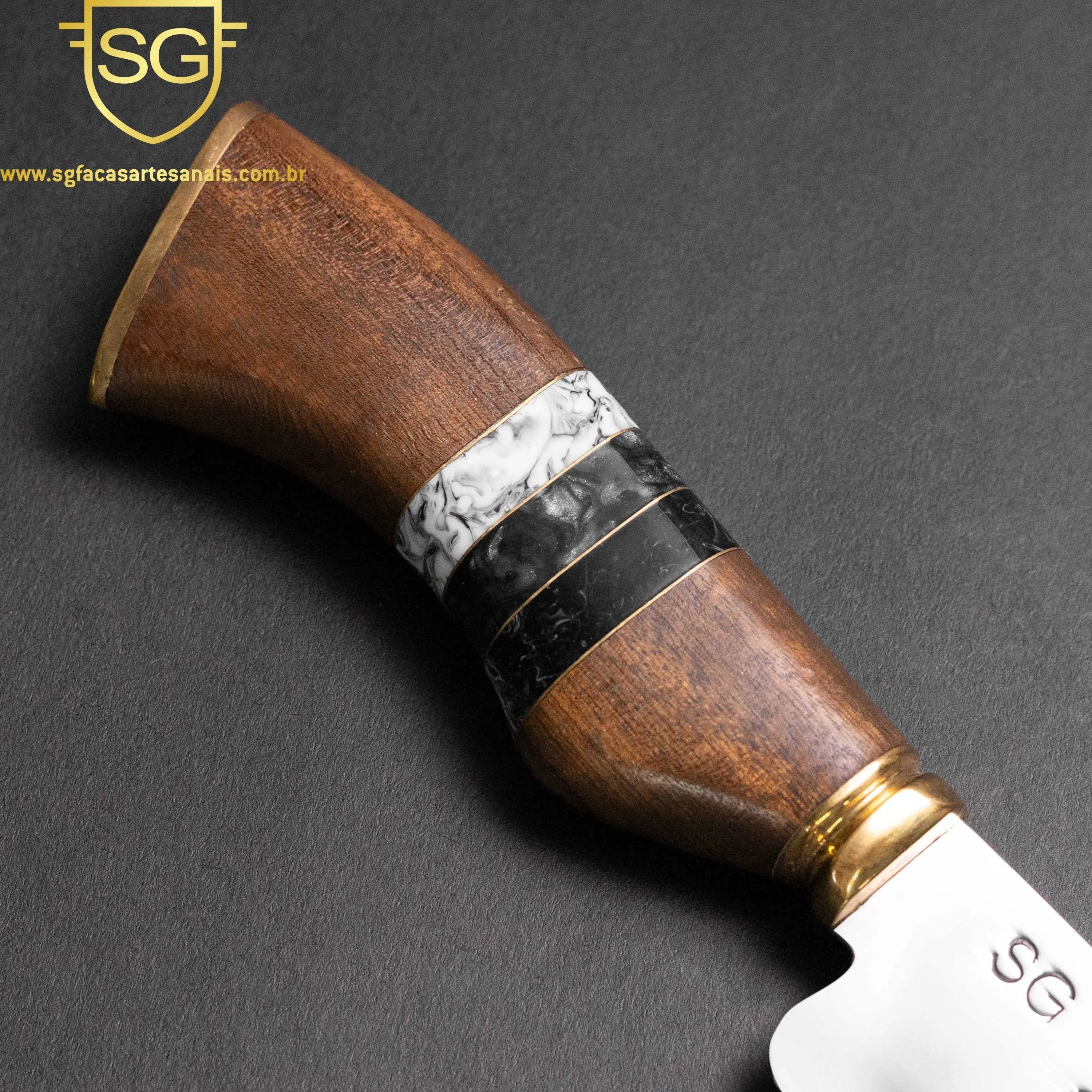 Faca Ponta Fina tradicional Inox - FORA DA ESTRADA