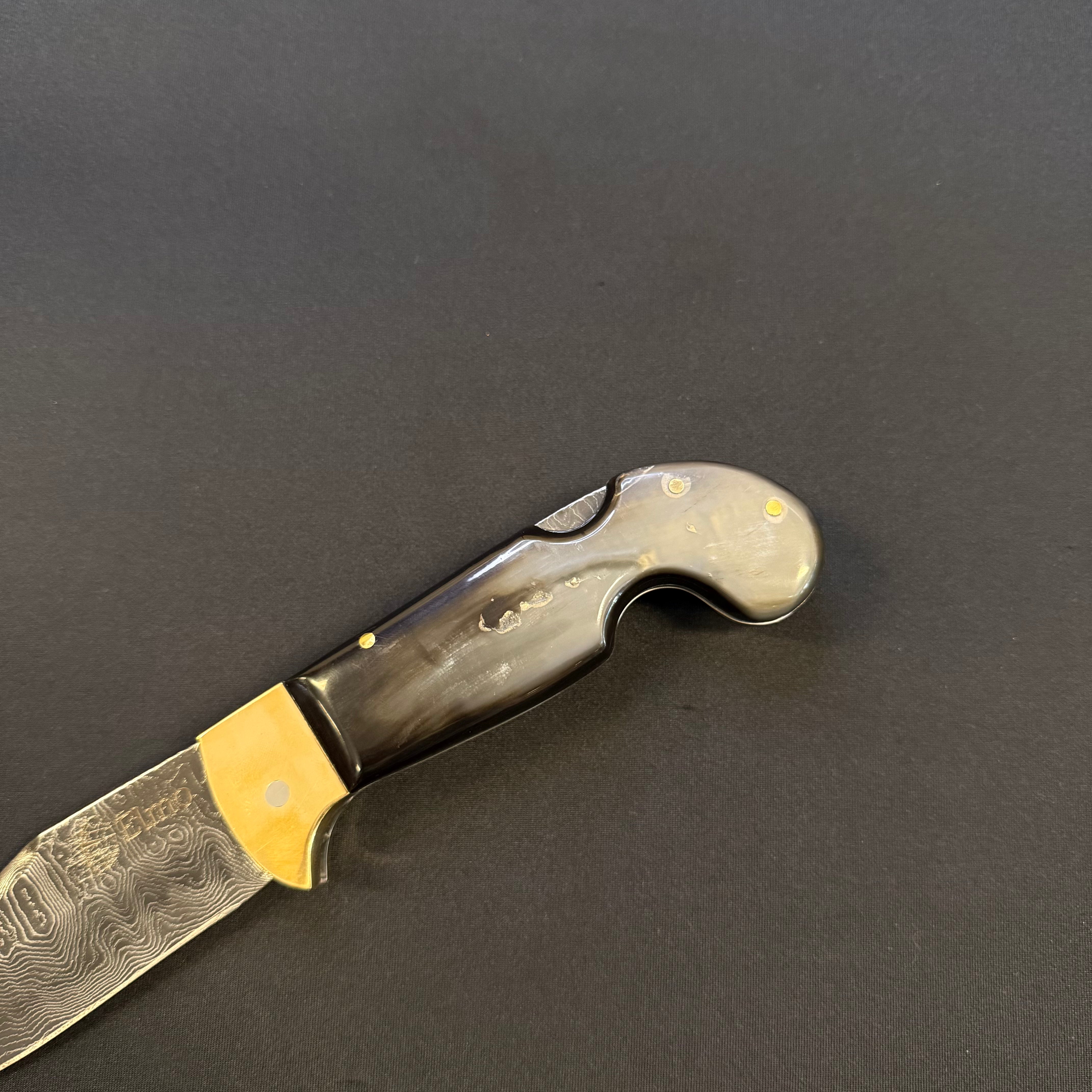 Canivetes em Aço Damasco - Elmo