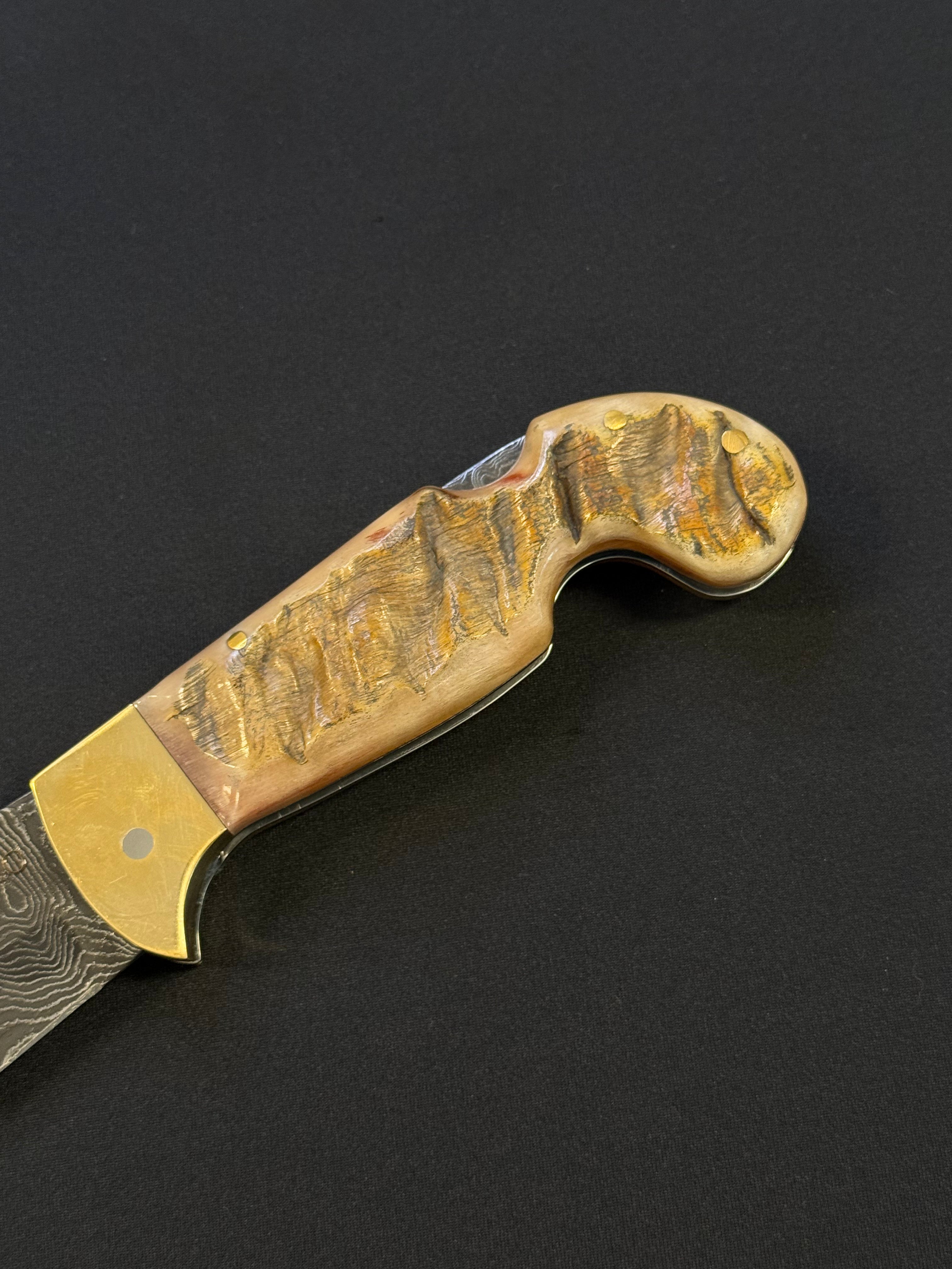 Canivetes em Aço Damasco - Elmo